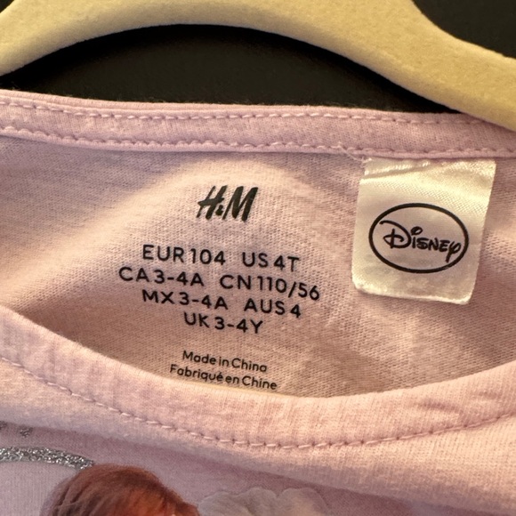 Frozen Pink Sequin Kids Dress - Picture 4 of 4